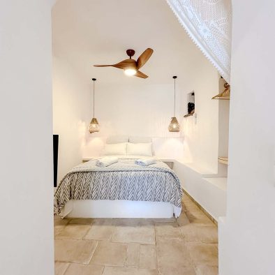 Double bedroom with traditional Cretan character in Guesthouse 2