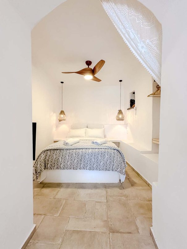 Double bedroom with traditional Cretan character in Guesthouse 2