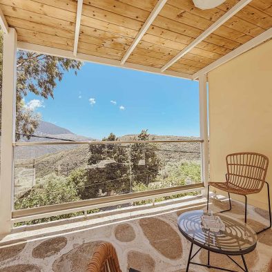 Private terrace with mountain views at Mountain Bliss Guesthouse 3
